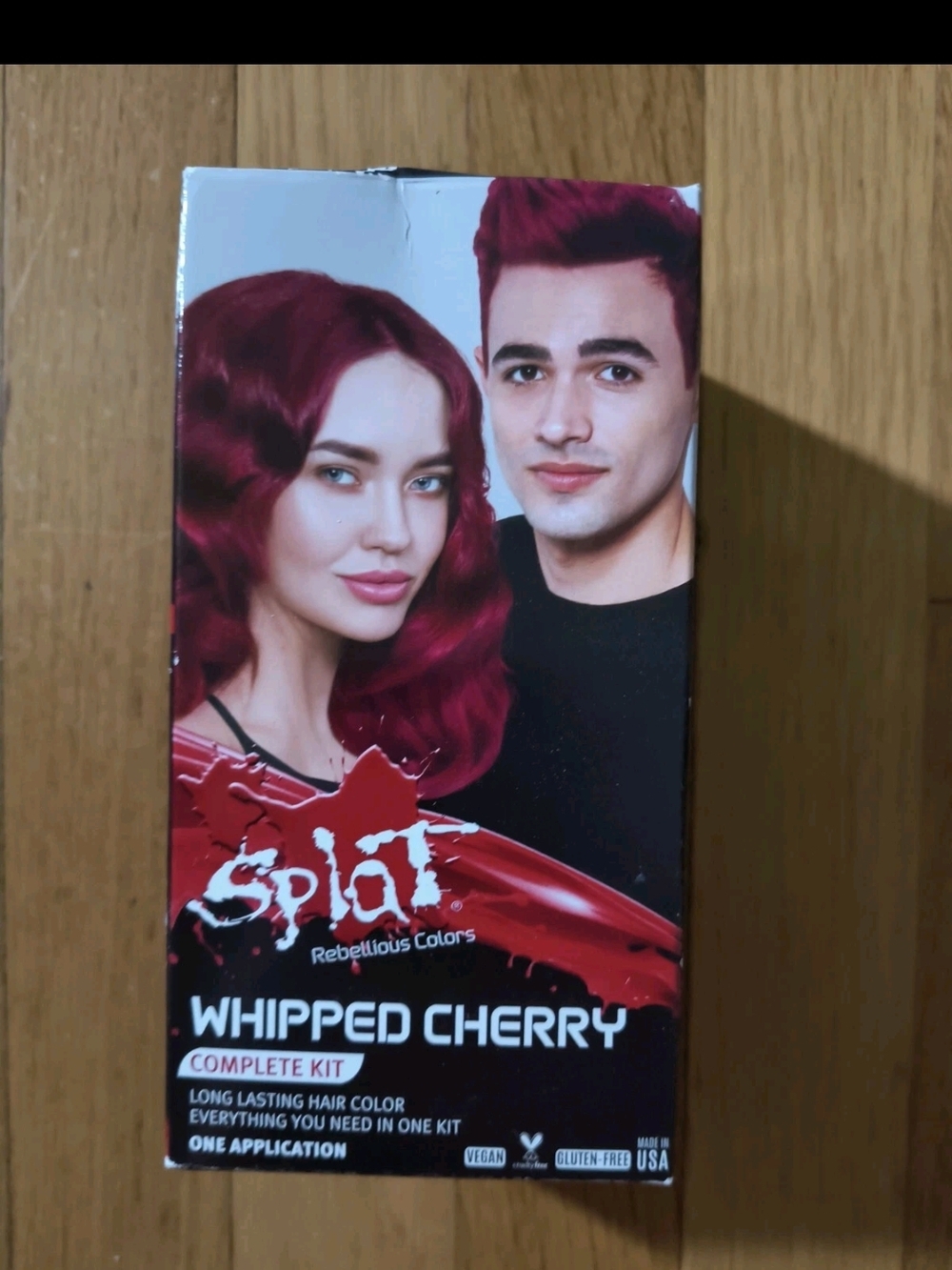 SPLAT Whipped Cherry Permanent Hair Color - Complete Kit